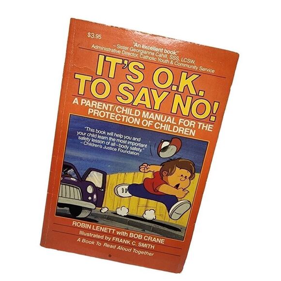 Vintage Children's Books, 80s "It's Ok To Say No!" Safety Manual Story Book - Picture 1 of 5